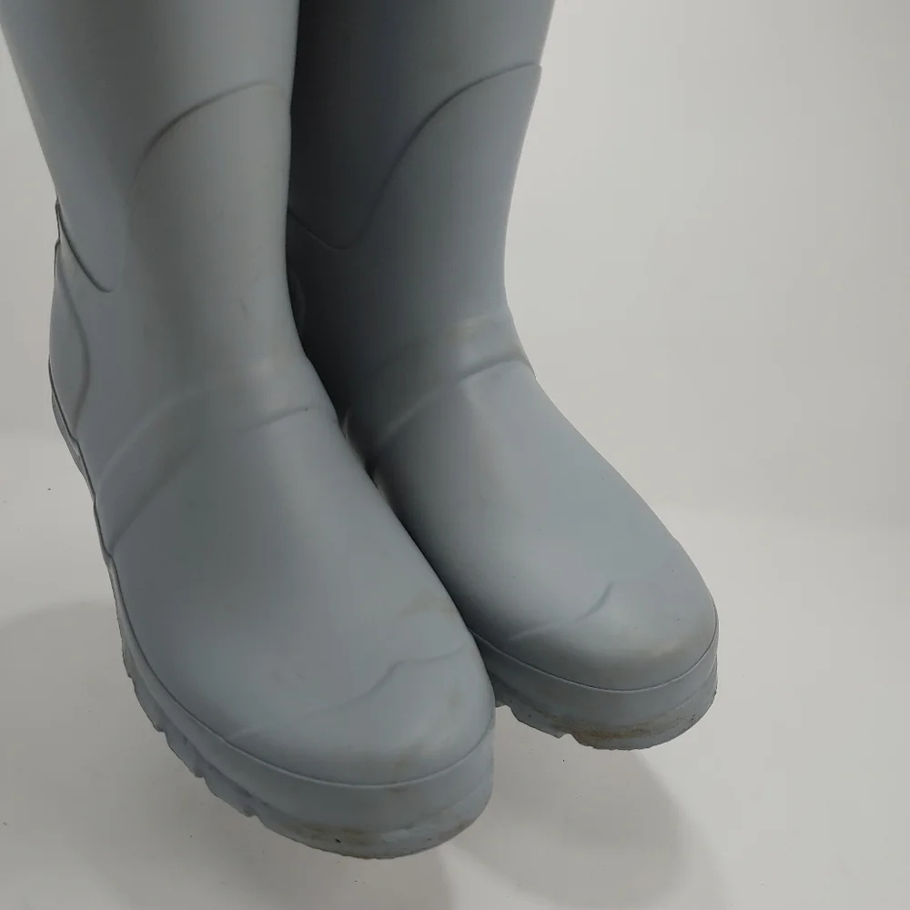 Hunter Women's Light Blue Classic Short Rain Boots
